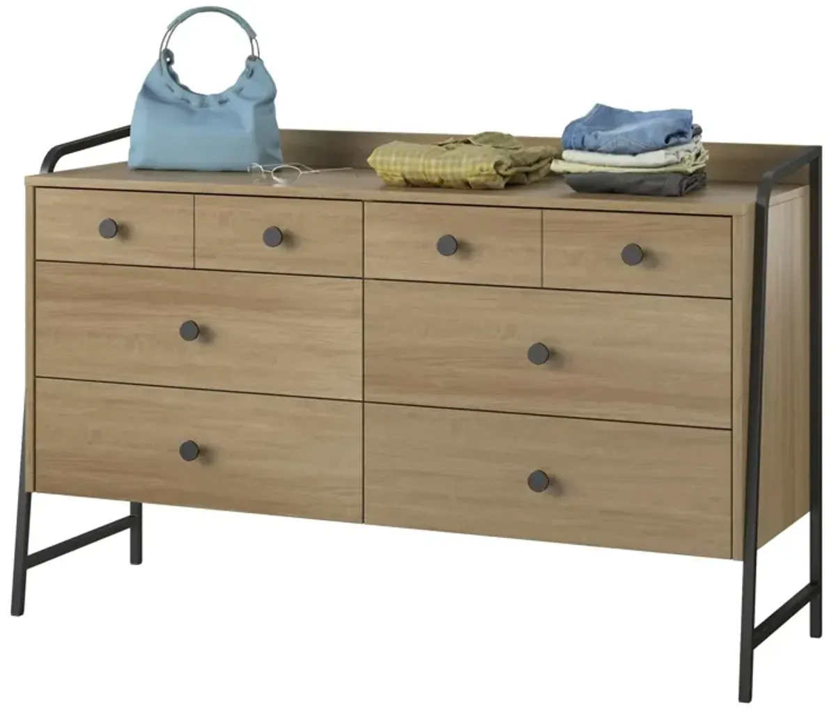 Bushwick Wide 6 Drawer Dresser