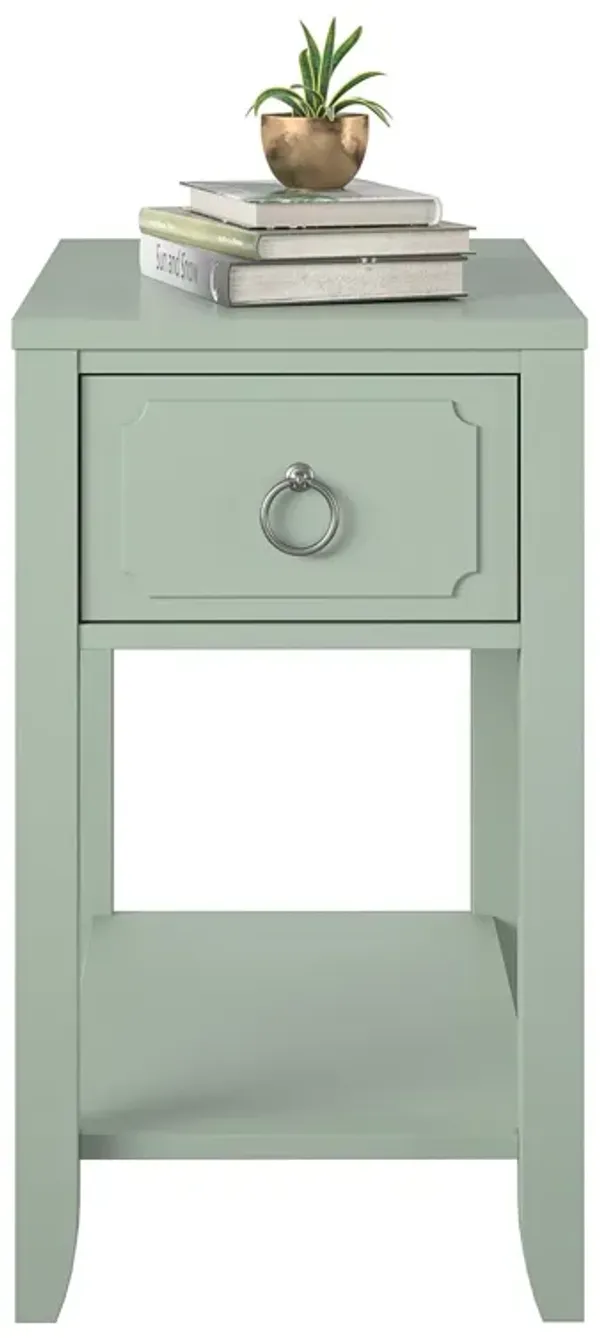 Her Majesty Narrow Side Table with Drawer