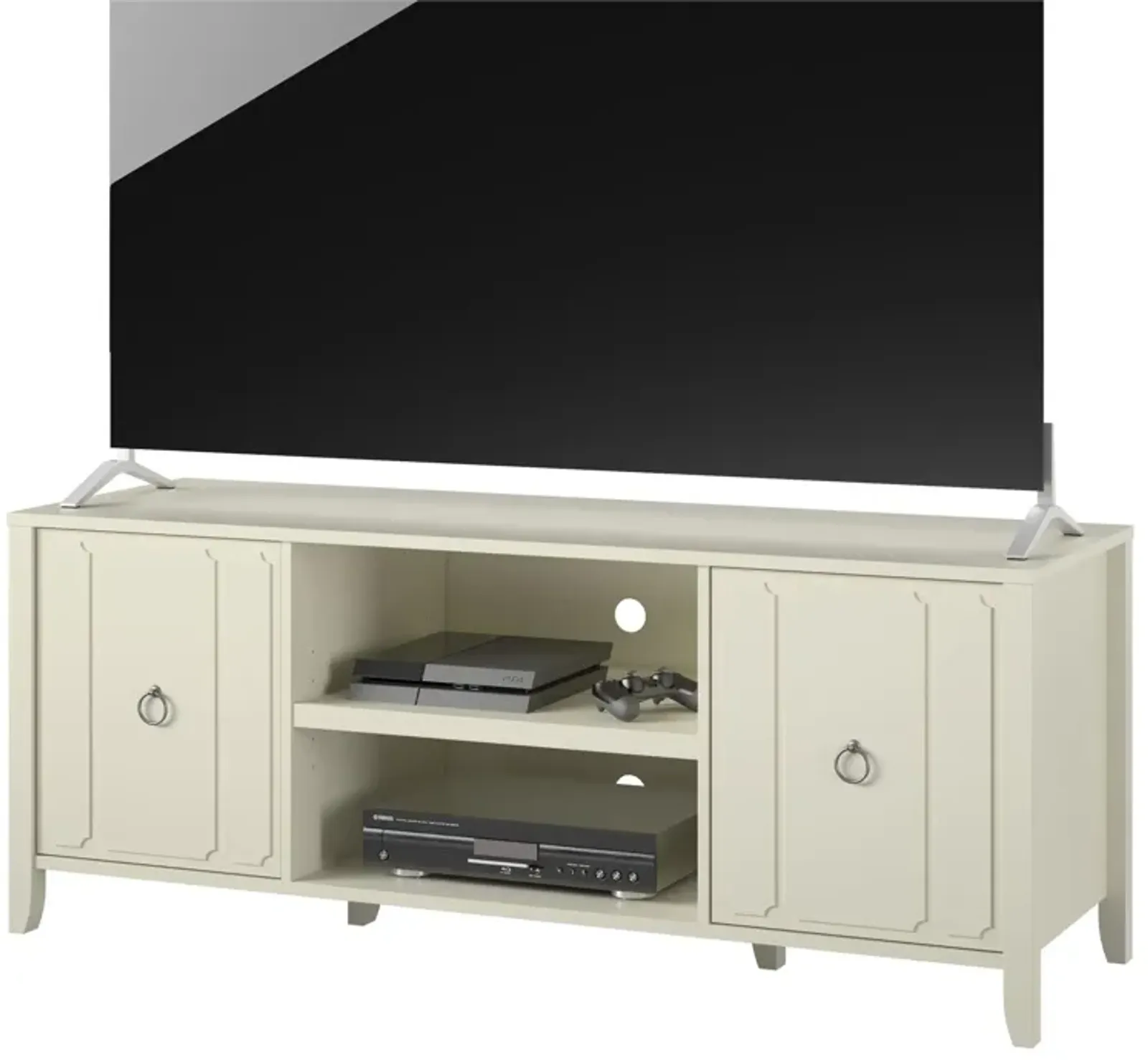 Her Majesty TV Stand with Adjustable Shelving