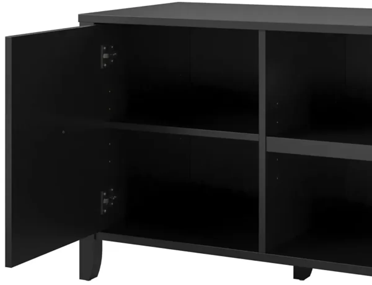 Her Majesty TV Stand with Adjustable Shelving