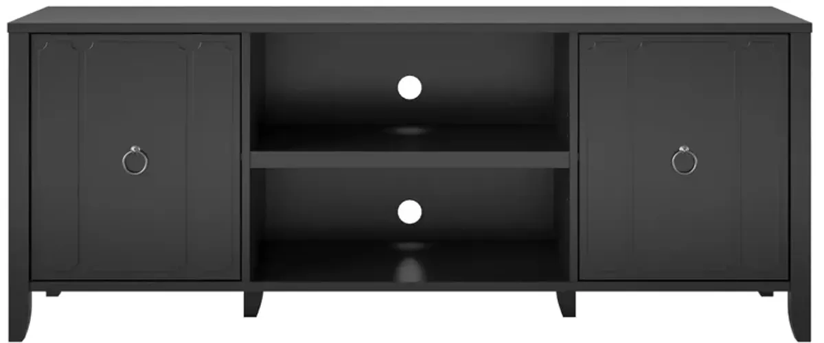 Her Majesty TV Stand with Adjustable Shelving