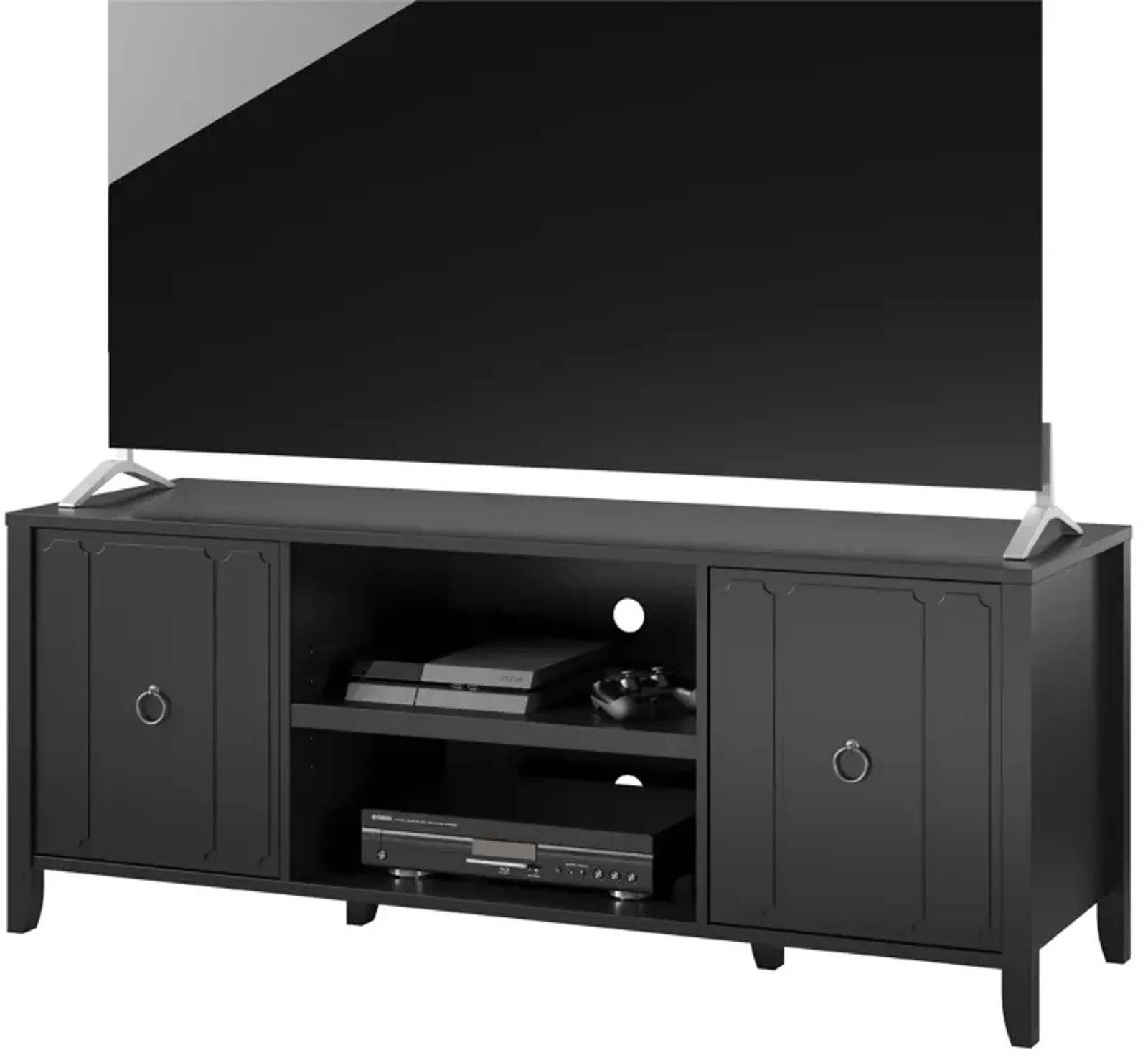 Her Majesty TV Stand with Adjustable Shelving