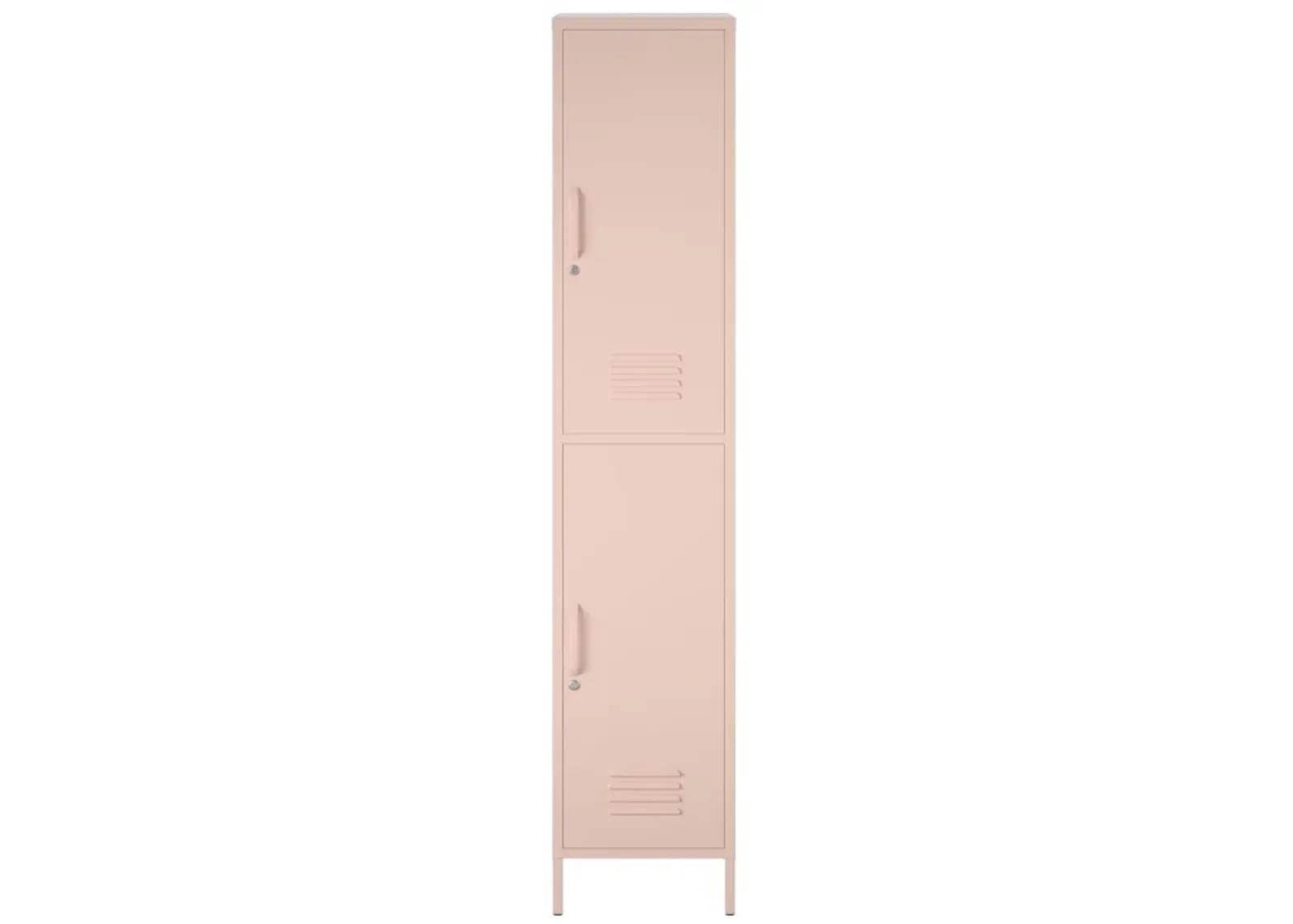 Shadwick 2 Door Single Metal Locker Style Storage Cabinet