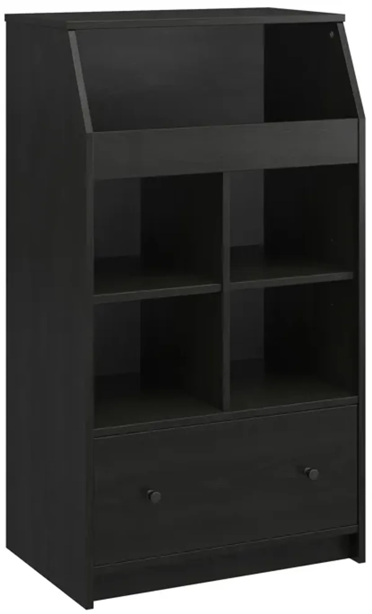 The Loft Storage Tower with 5 Open Shelves and 1 Drawer