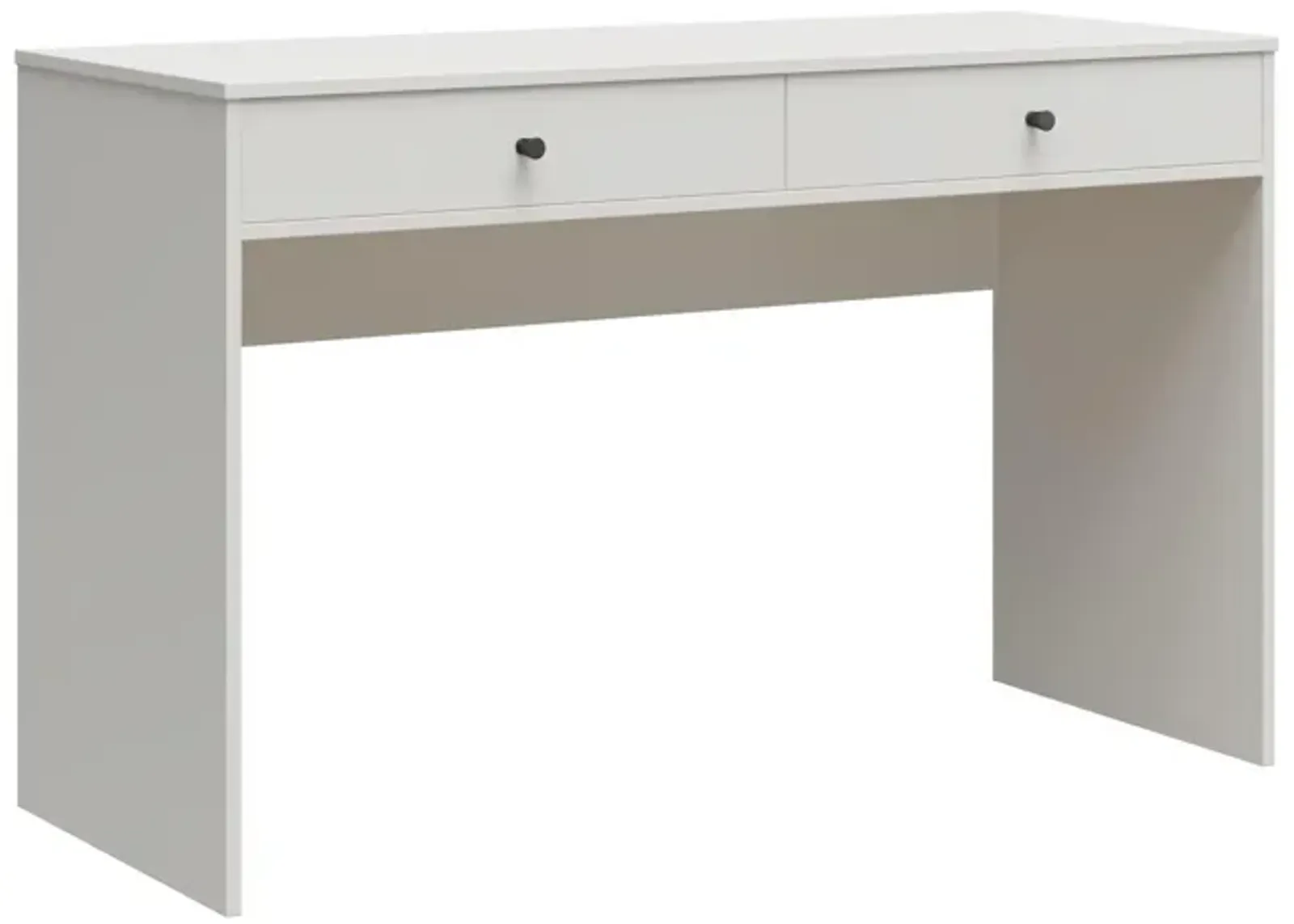 The Loft Simple Desk with 2 Storage Drawers