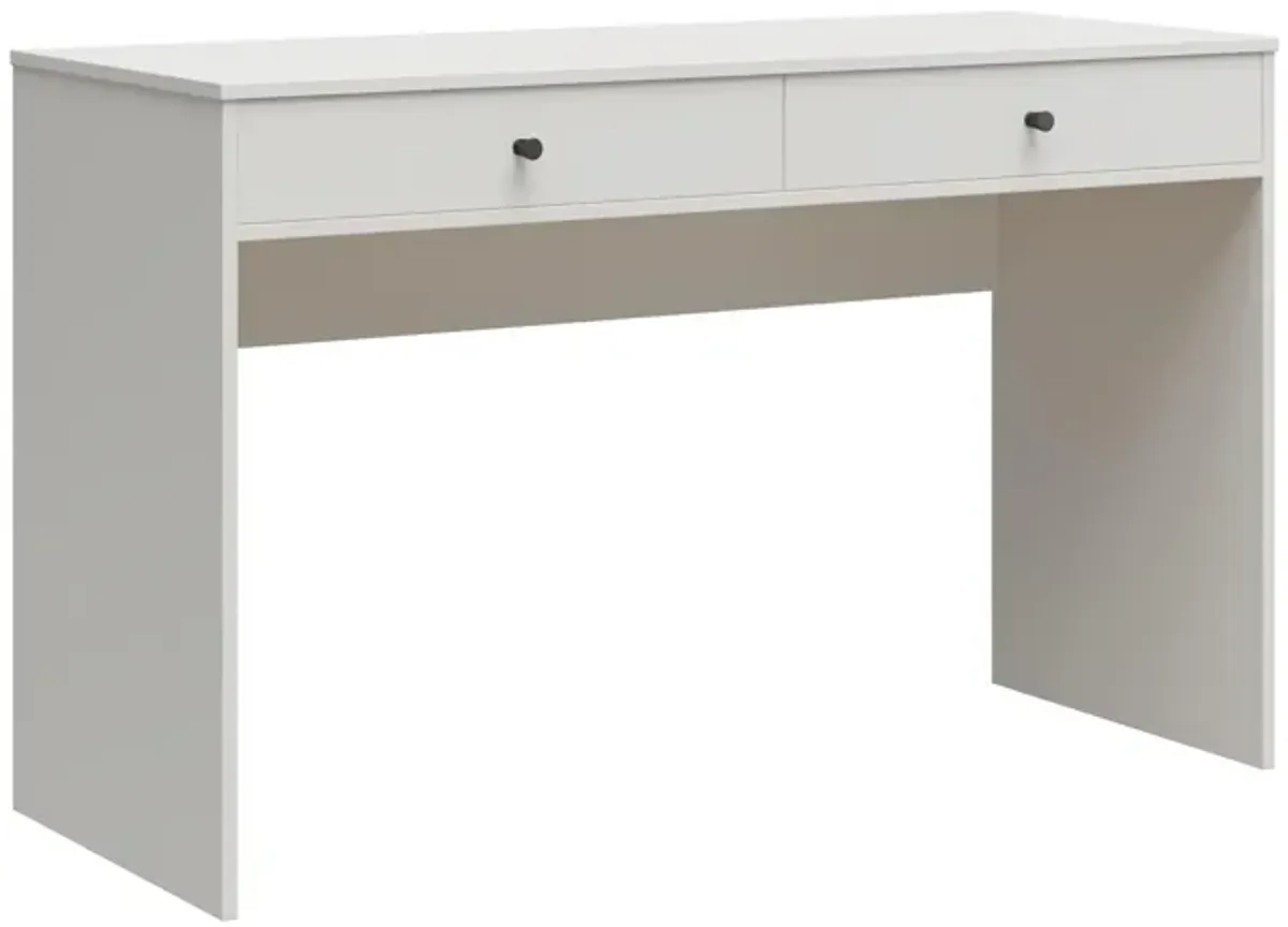 The Loft Simple Desk with 2 Storage Drawers