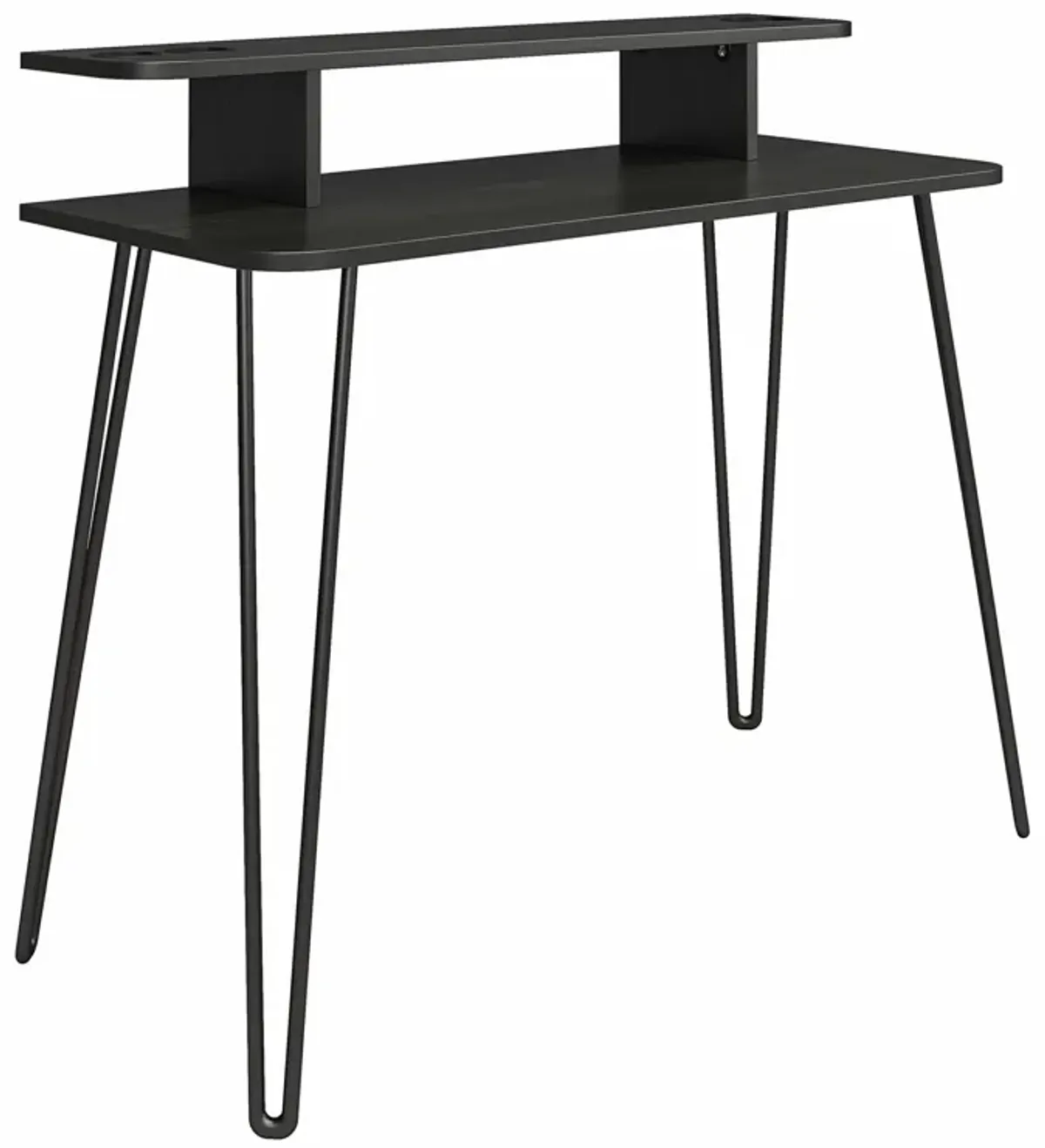 Kimberly At Home 2-Tier Vanity with Metal Hairpin Legs