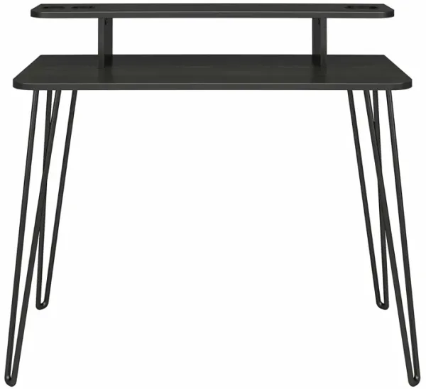 Kimberly At Home 2-Tier Vanity with Metal Hairpin Legs