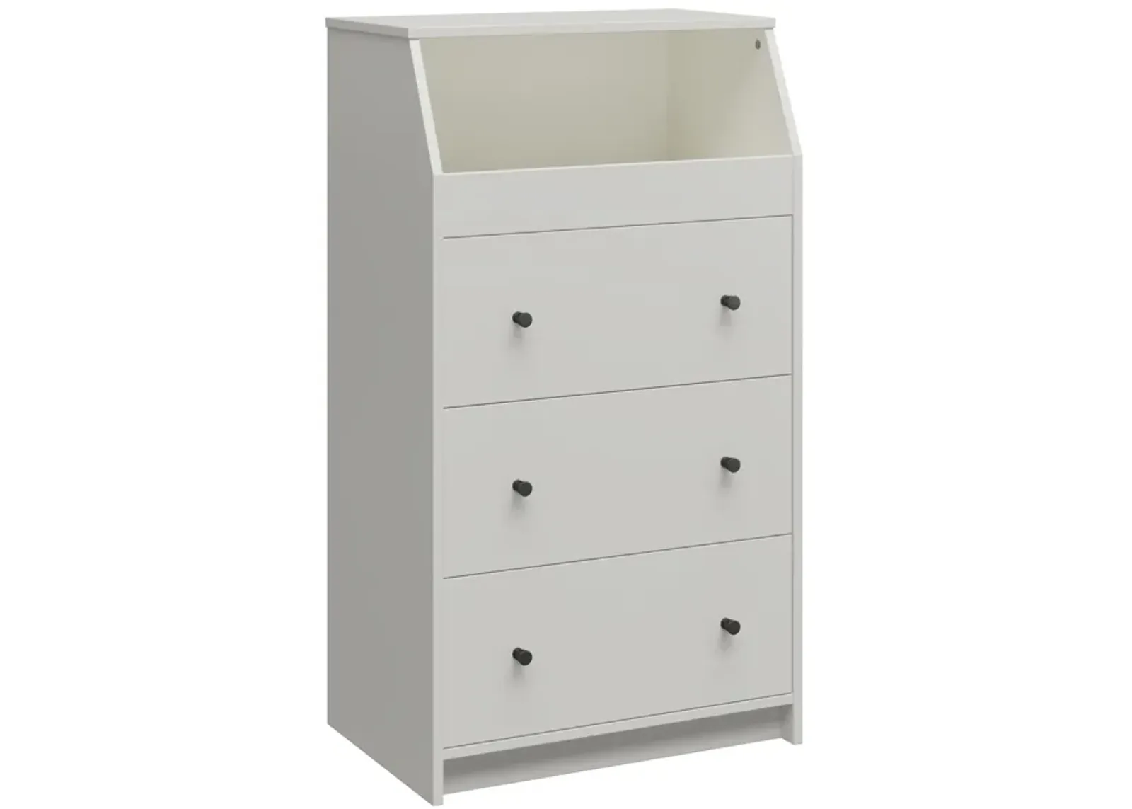 The Loft 3 Drawer Dresser with Open Top Storage