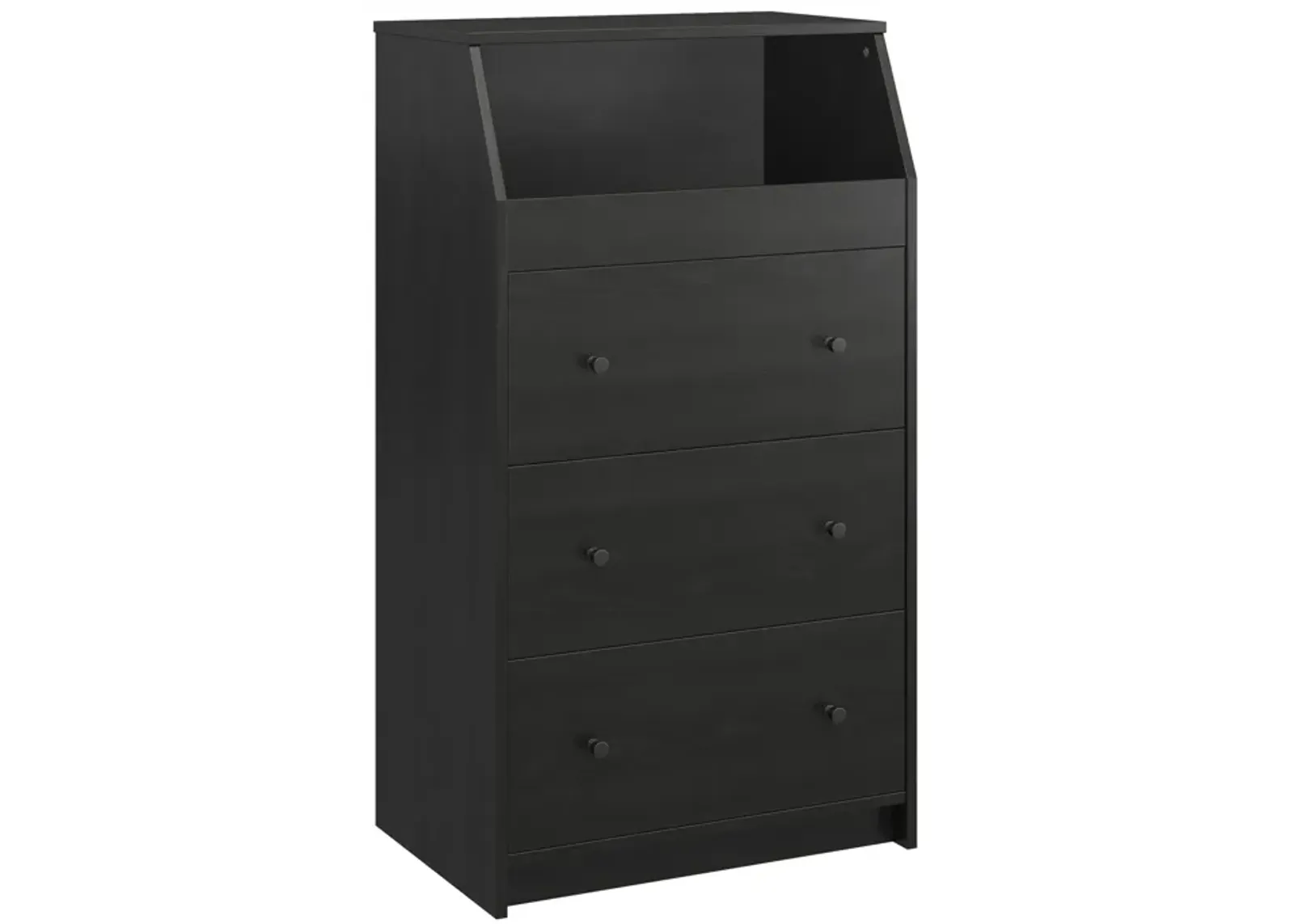 The Loft 3 Drawer Dresser with Open Top Storage