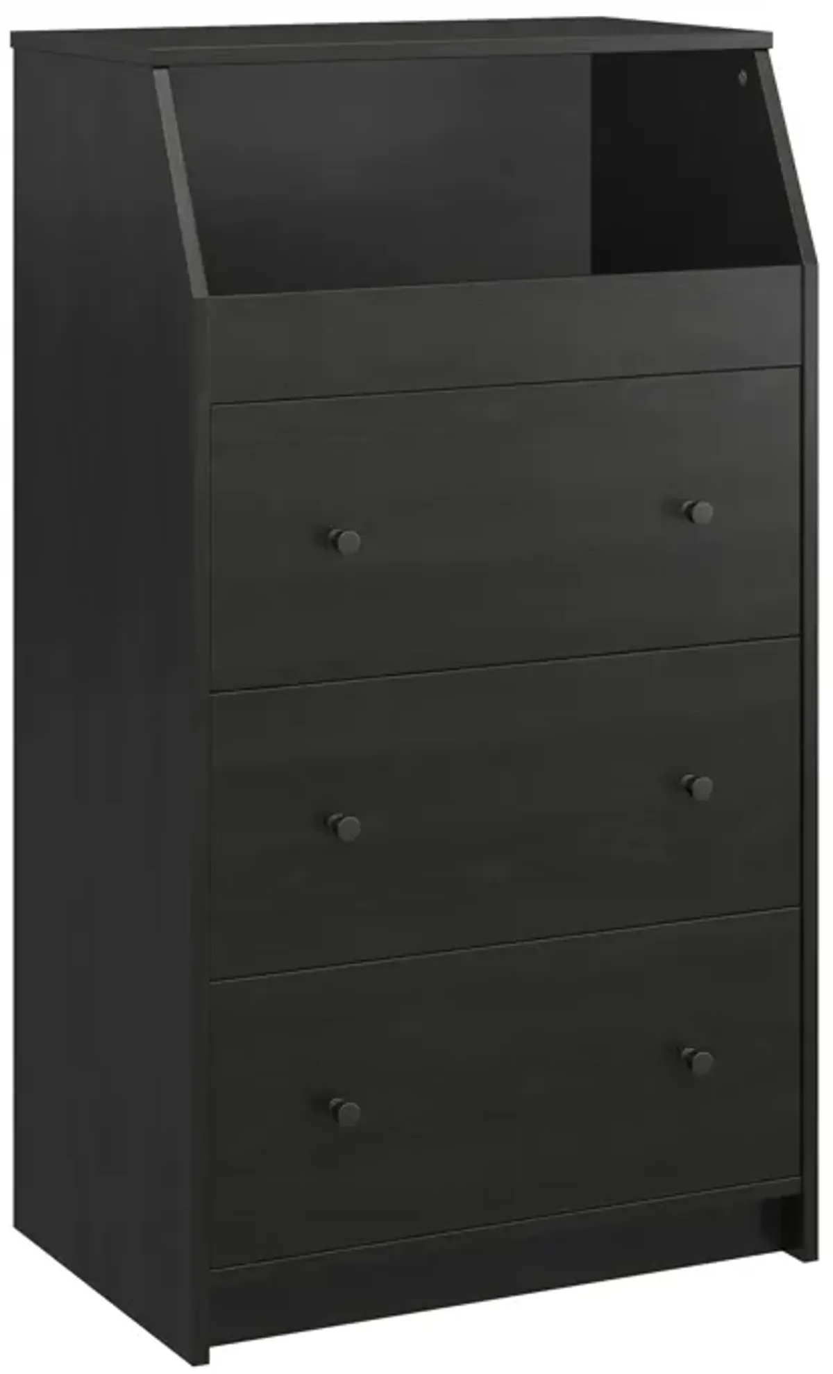 The Loft 3 Drawer Dresser with Open Top Storage