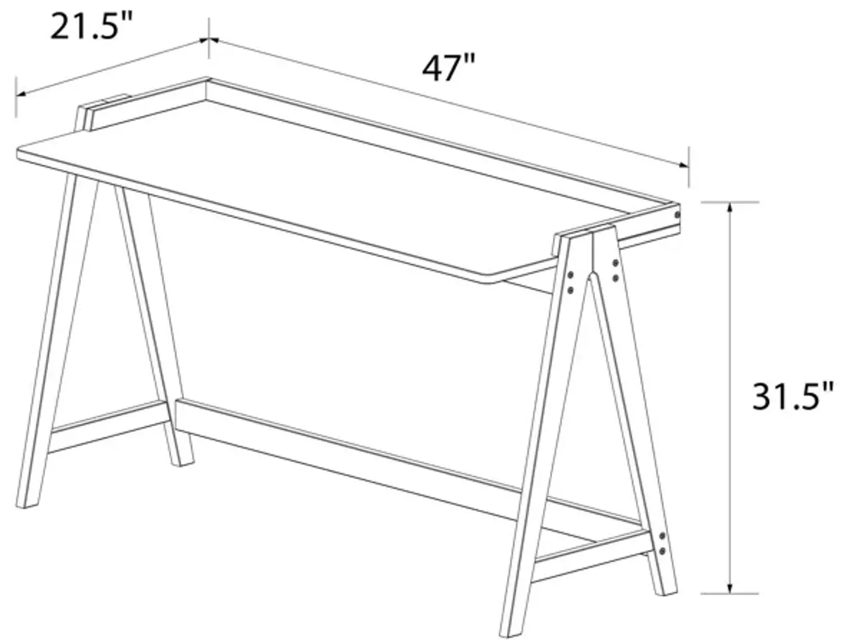 Cruz Simple Scandanavian Writing Desk