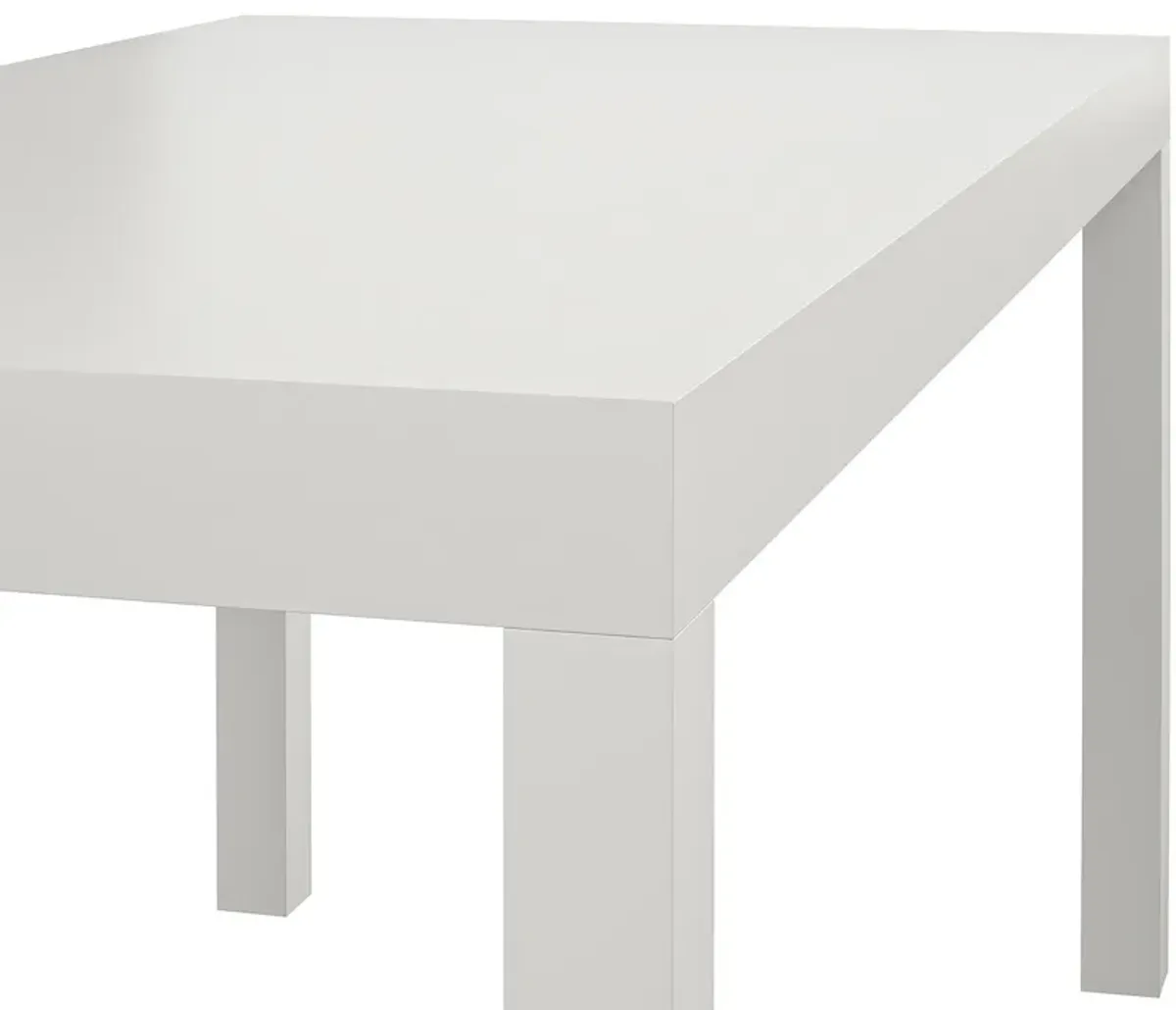 Parsons Hollow Core Coffee Table with Large Top