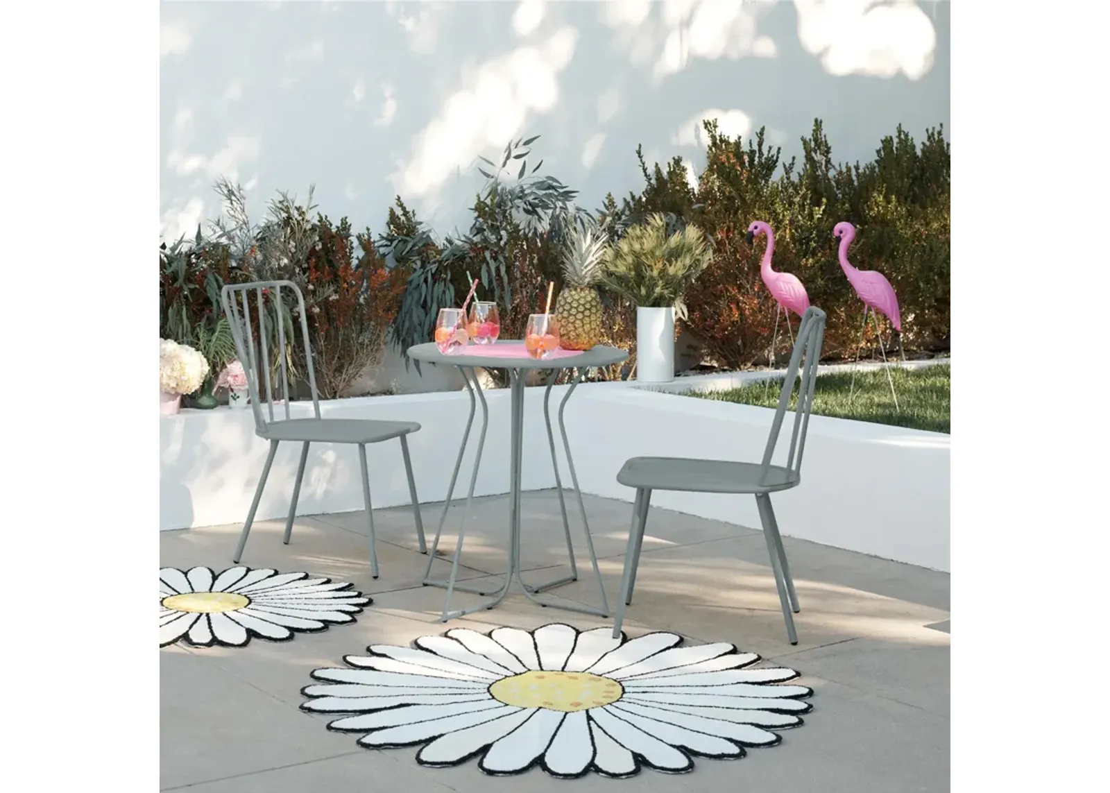 Poolside Gossip Heidi Outdoor/Indoor Bistro Set