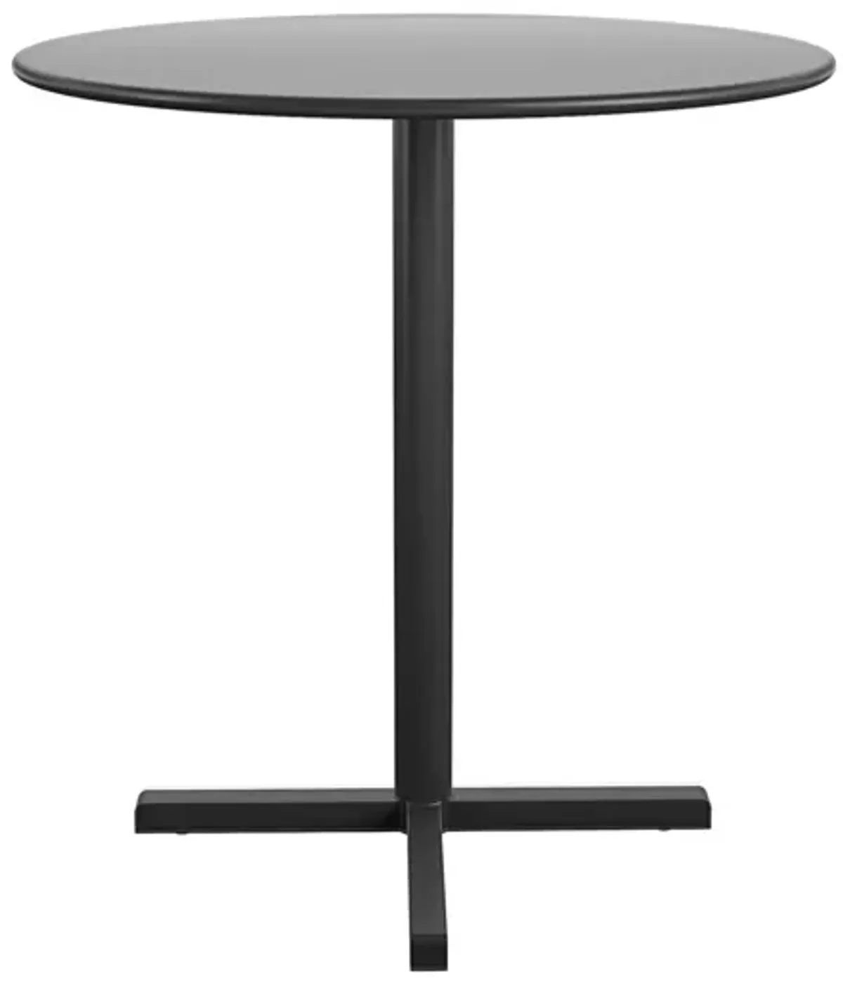 24" Round Indoor/Outdoor Steel Bistro Table