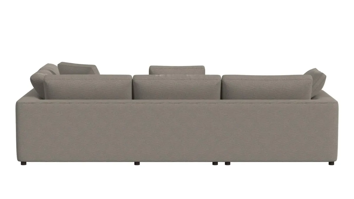 York Modular Pillow Top Plush Ottoman