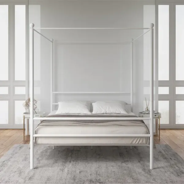 Eden Metal Canopy Bed