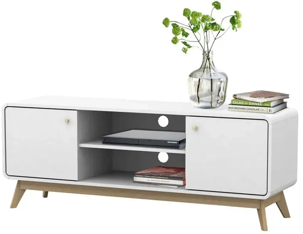 Leva Media Console TV Stand with Storage