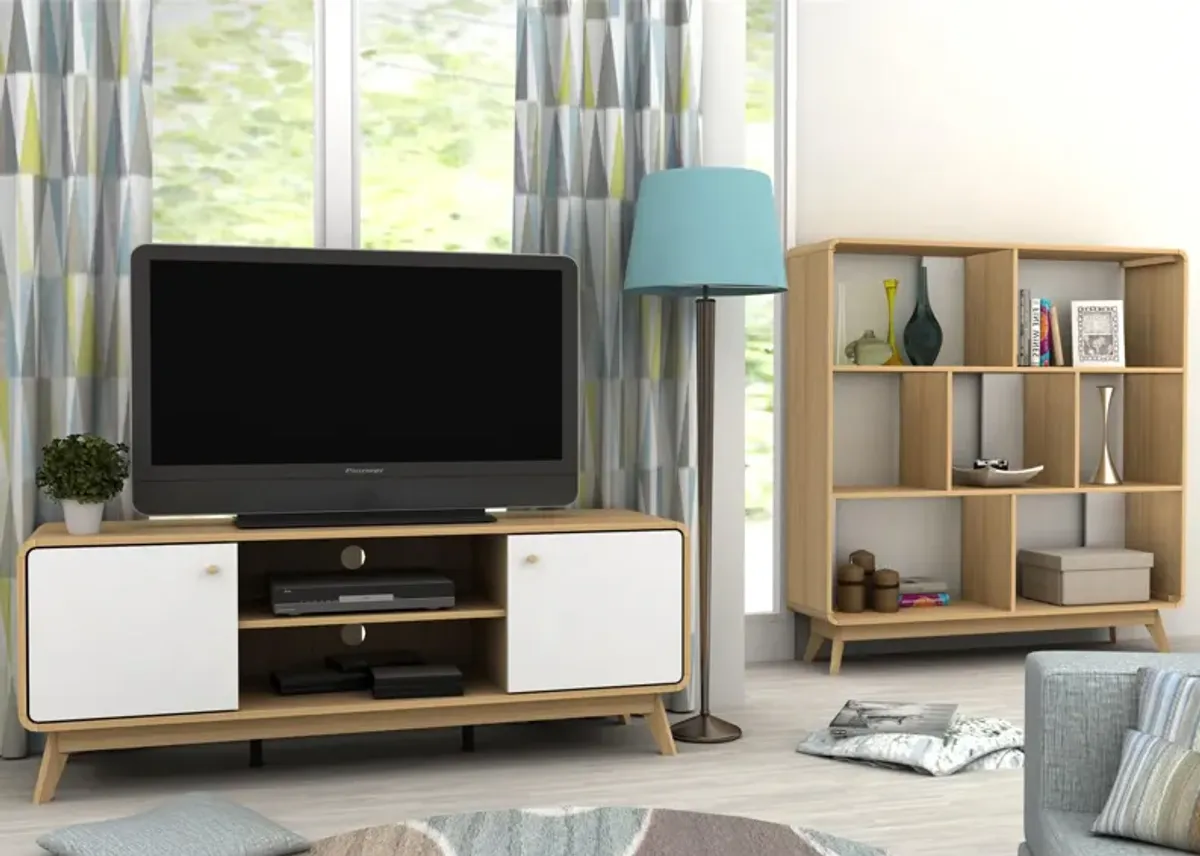 Leva Media Console TV Stand with Storage