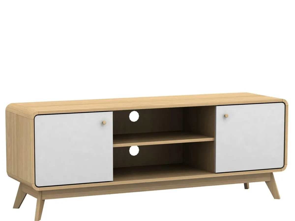 Leva Media Console TV Stand with Storage