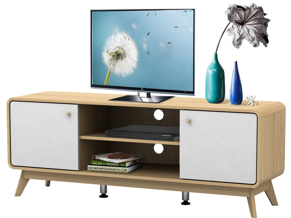 Leva Media Console TV Stand with Storage