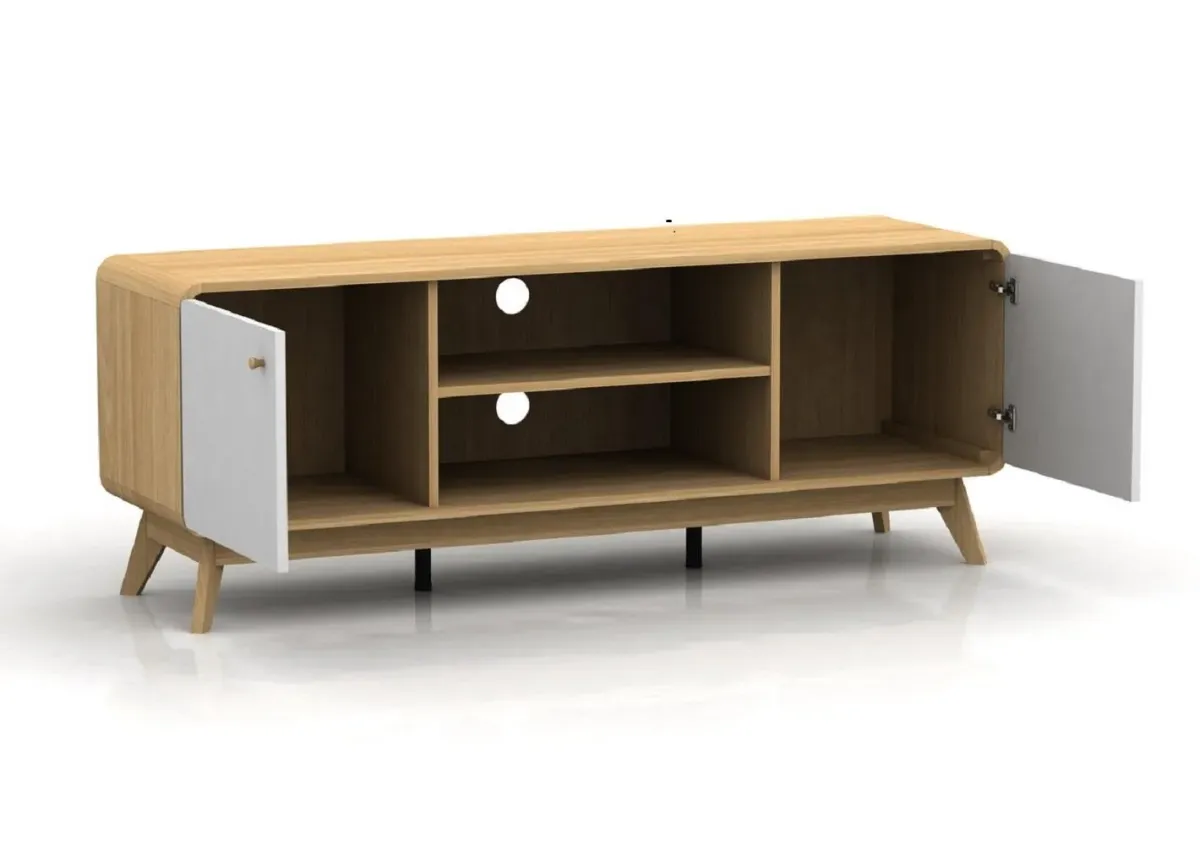 Leva Media Console TV Stand with Storage