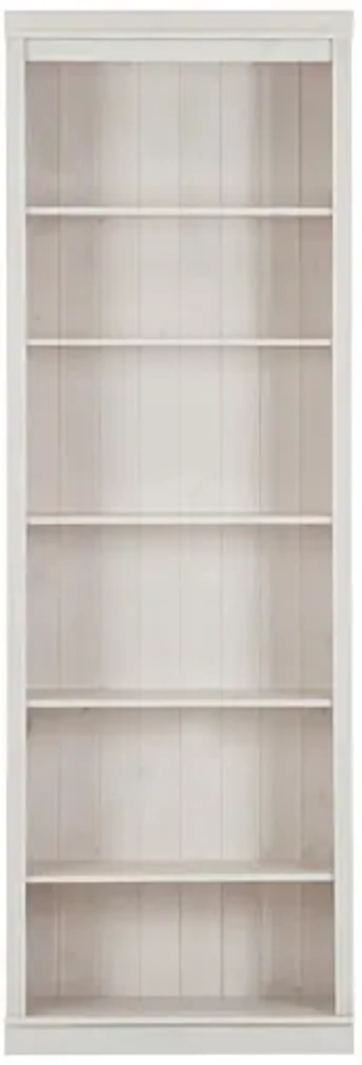 Anita Solid Wood 6 Shelf Open Bookcase