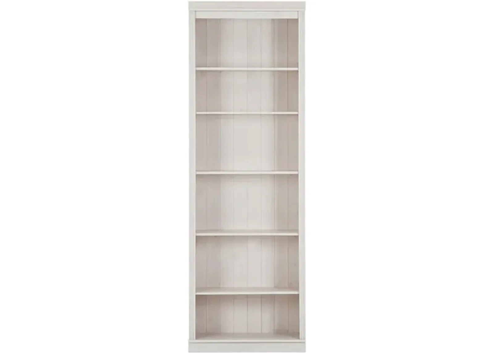 Anita Solid Wood 6 Shelf Open Bookcase