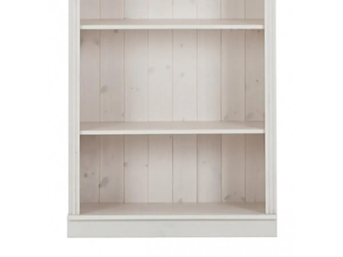 Anita Solid Wood 6 Shelf Open Bookcase