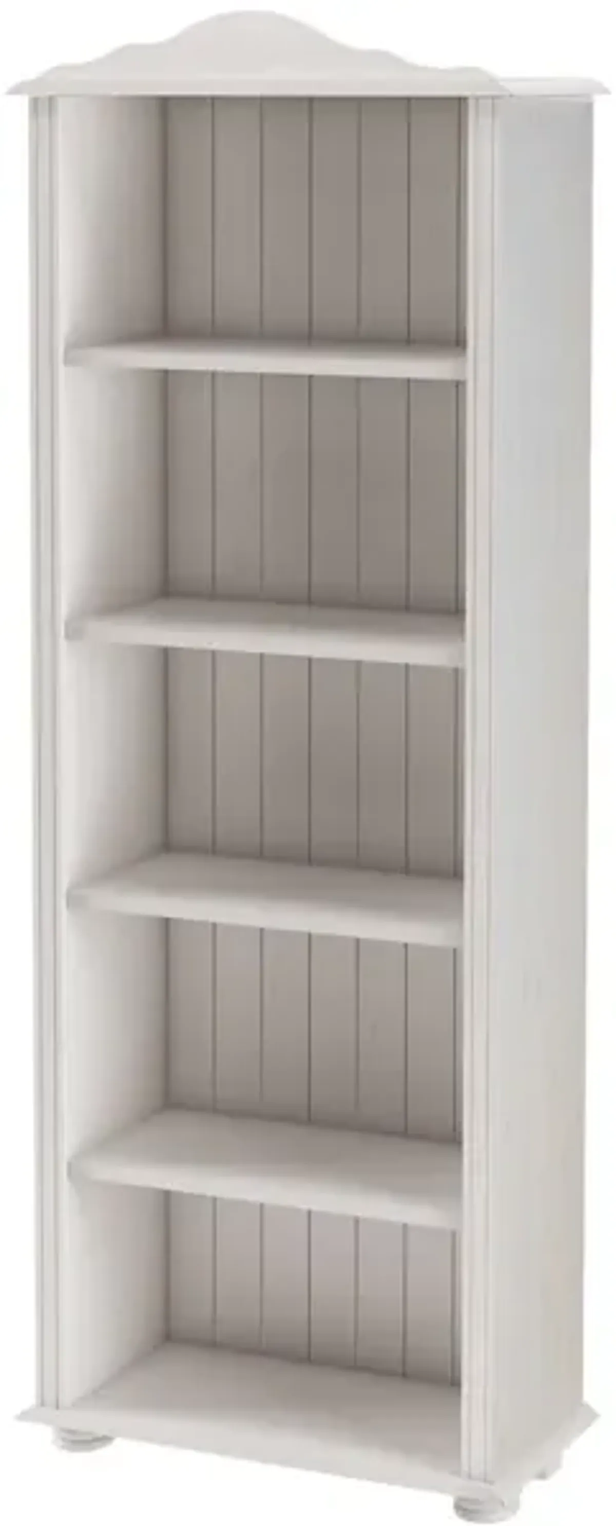 Chester 5 Shelf Wood Open Bookcase with Adjustable Shelves