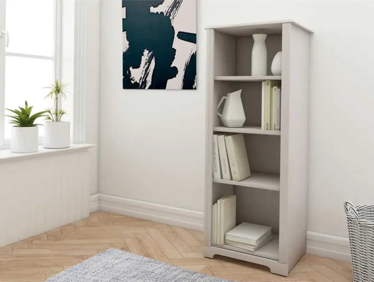 Cubrix 4 Shelf Tall Open Bookcase