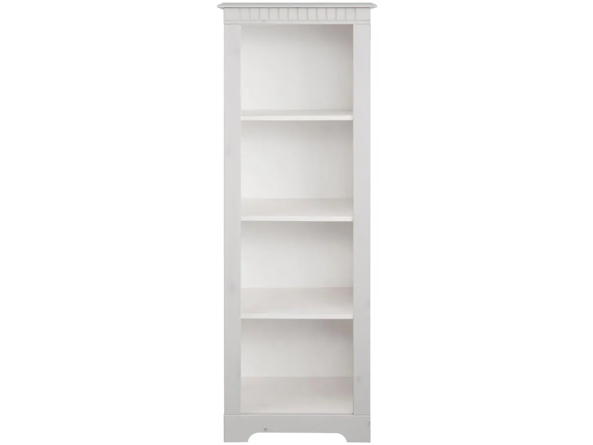 Cubrix 4 Shelf Tall Open Bookcase