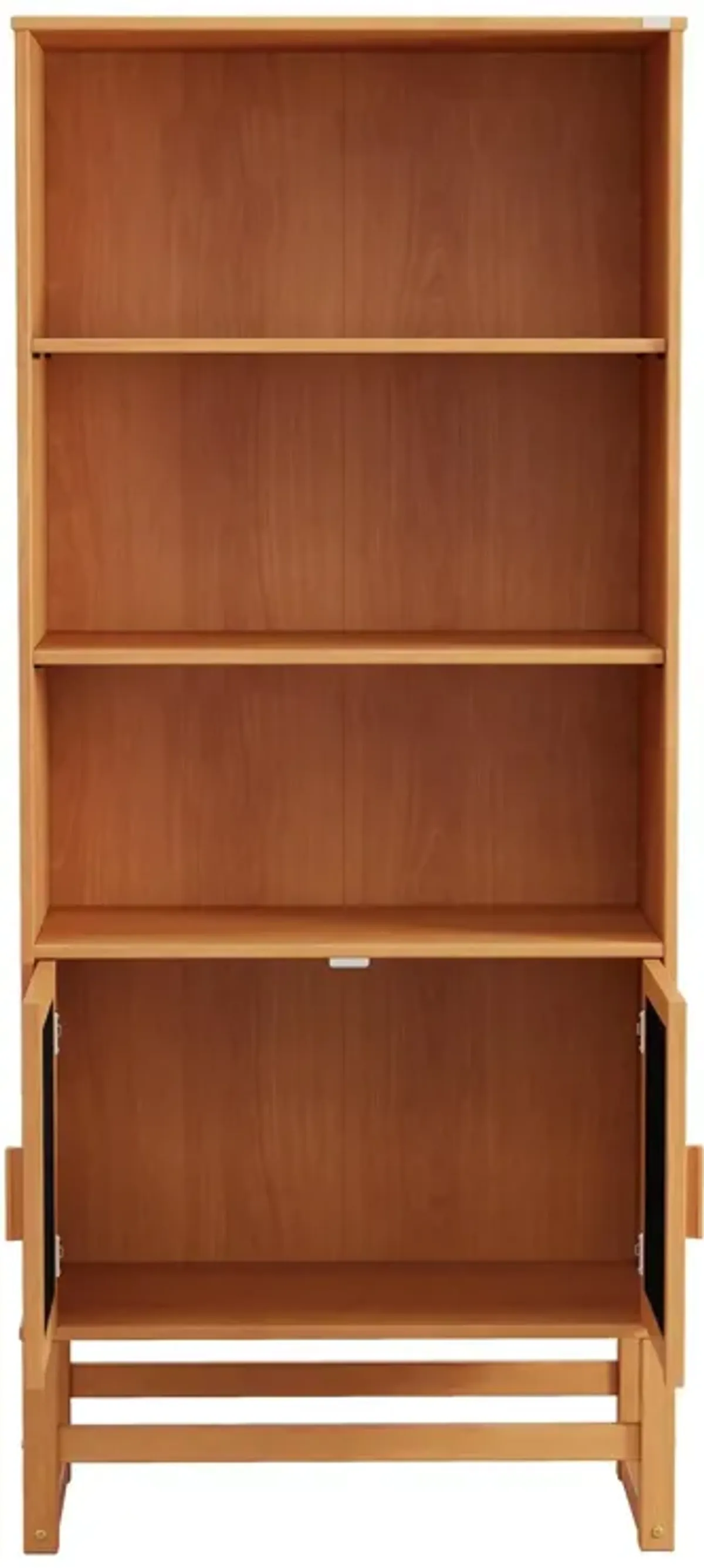 Talo 3 Shelf Bookcase with Closed Storage