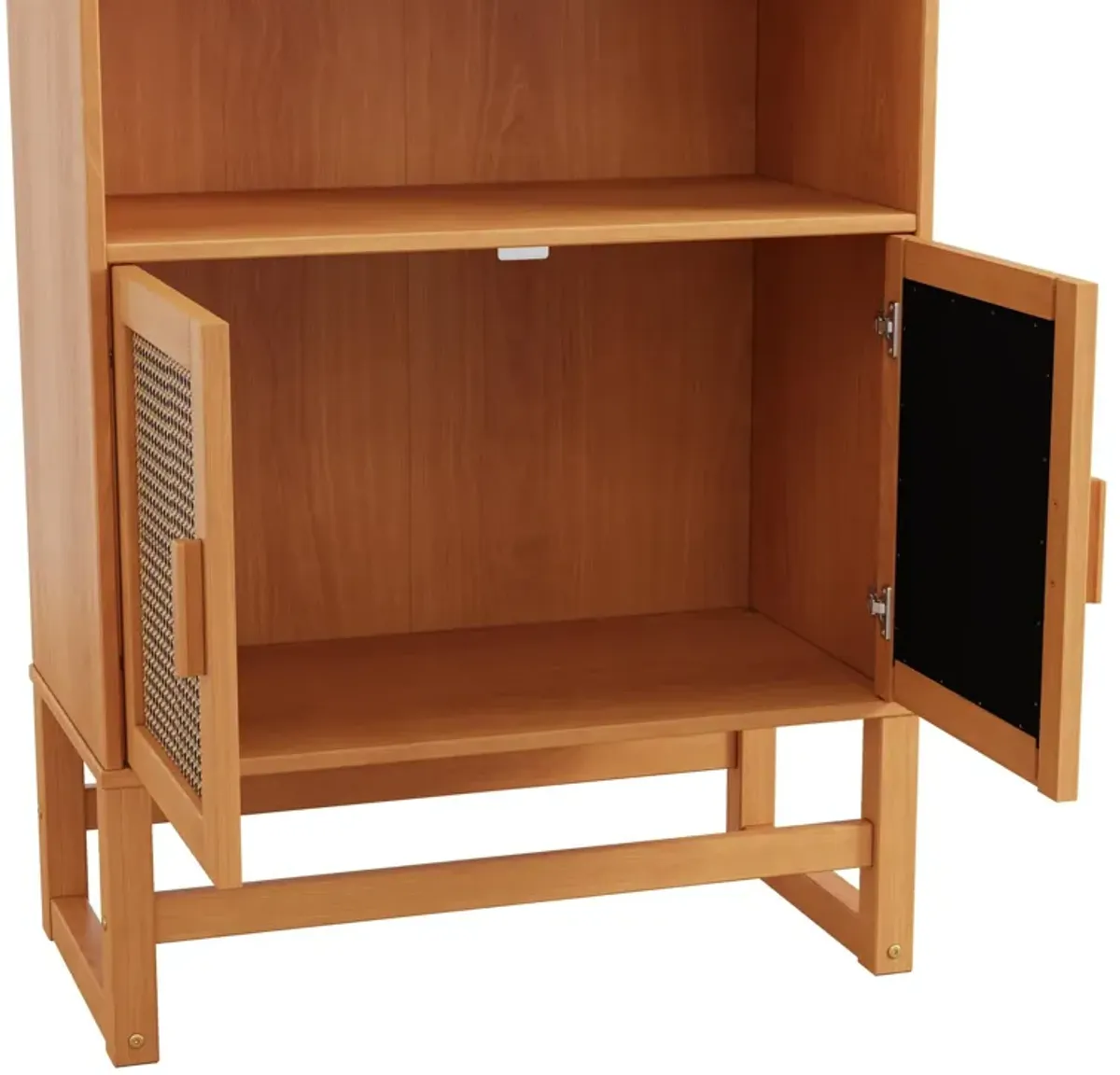 Talo 3 Shelf Bookcase with Closed Storage