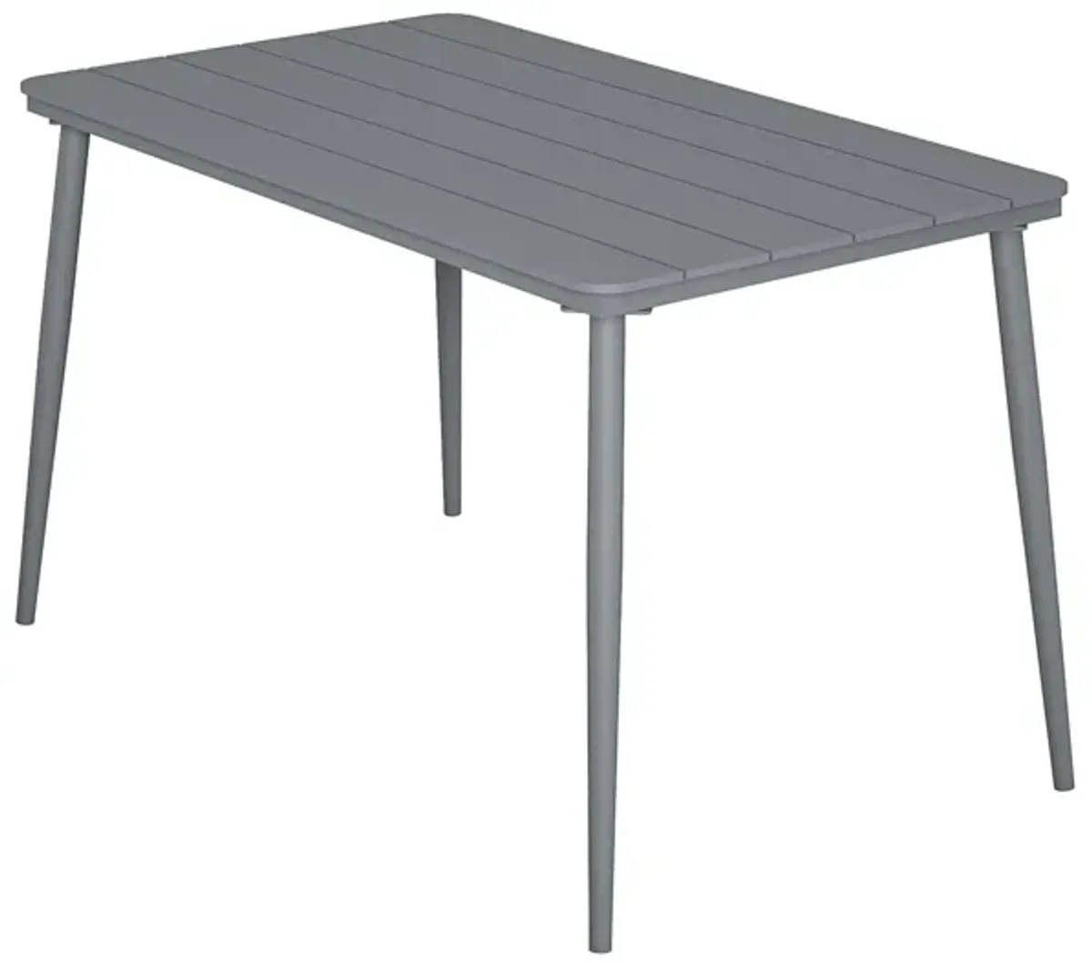 Poolside Gossip, April 50" x 29" Rectangular Indoor/Outdoor Dining Table