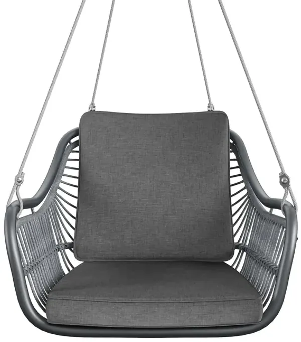Modern Swing with Seat and Back Cushions