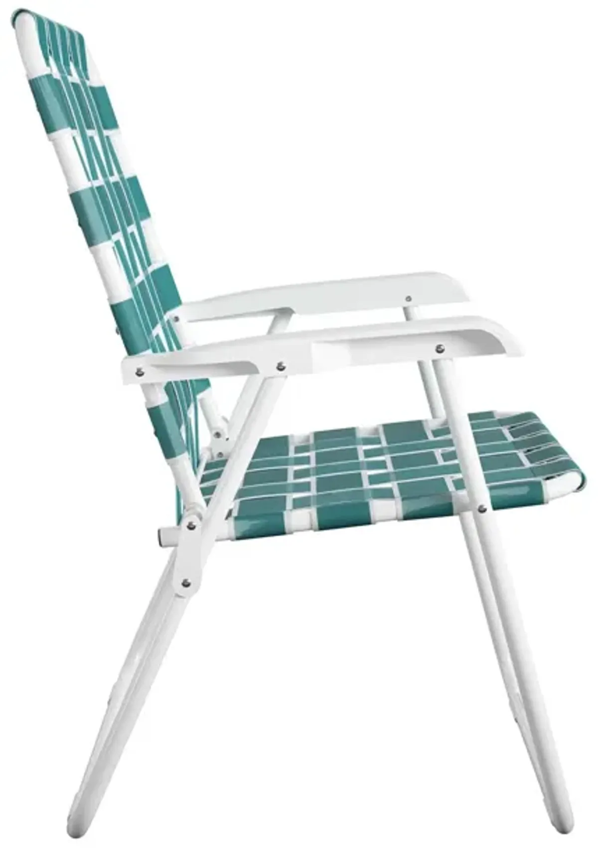 Folding Weather-Resistant Lawn Chairs, Set of 2