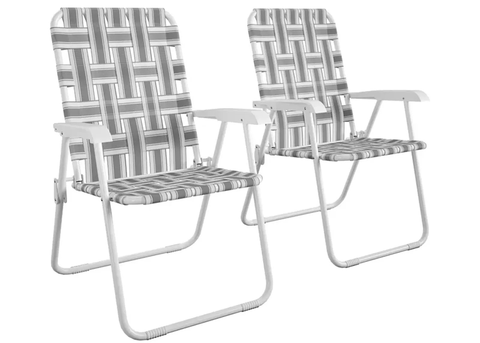 Poolside Gossip Priscilla Folding Lawn Chairs, Set of 2