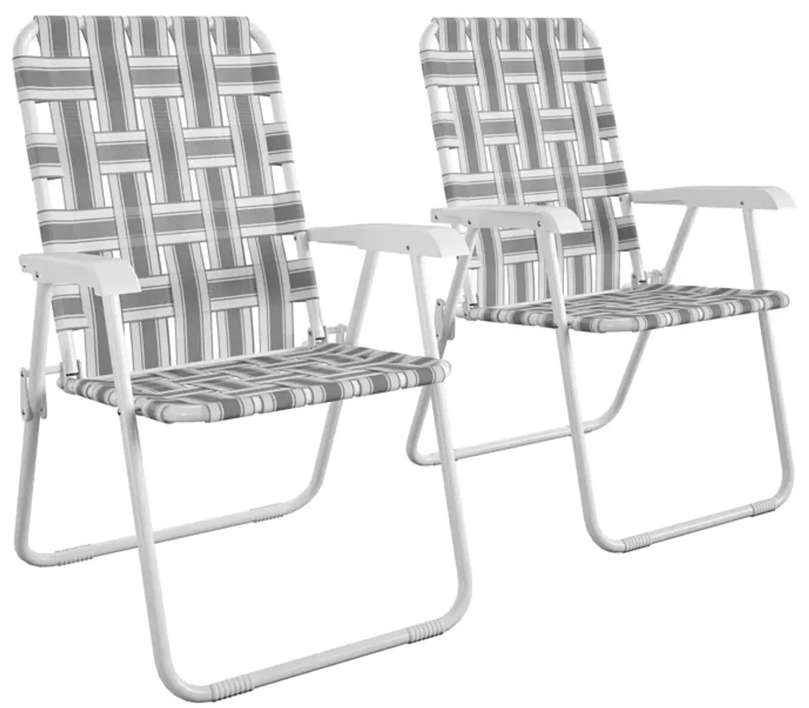 Poolside Gossip Priscilla Folding Lawn Chairs, Set of 2