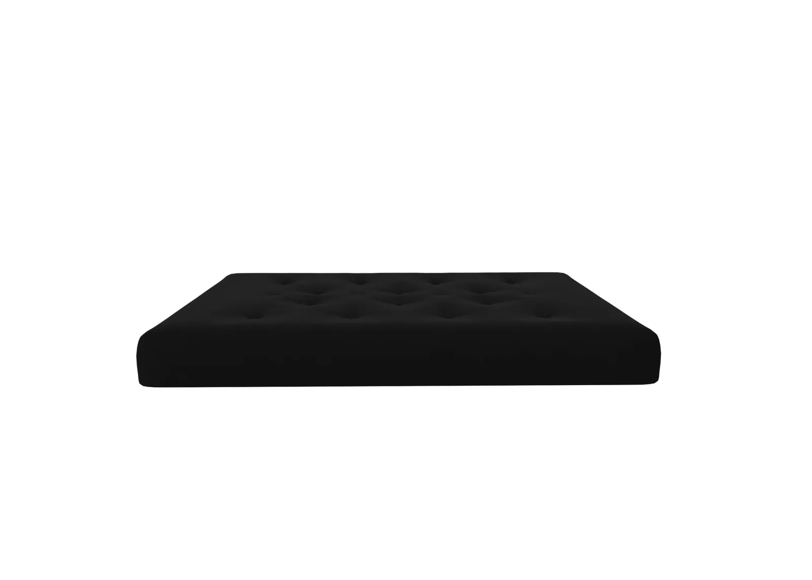 Cozey 8-Inch Pocket Spring Coil Full Sized Futon Mattress with Polyester Linen