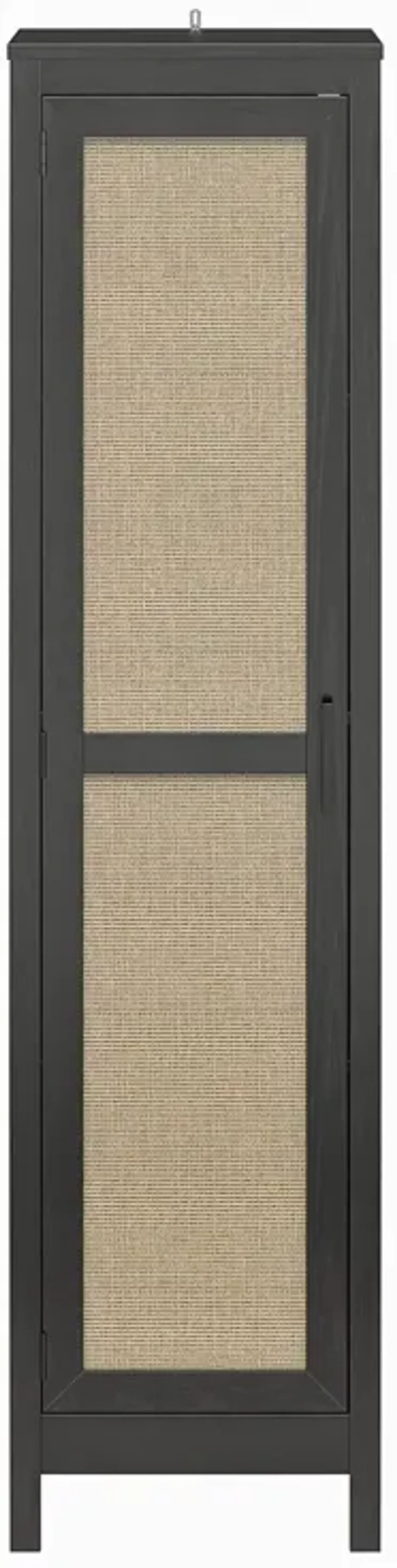 Amberly Tall 1 Door Cabinet with 4 Shelves