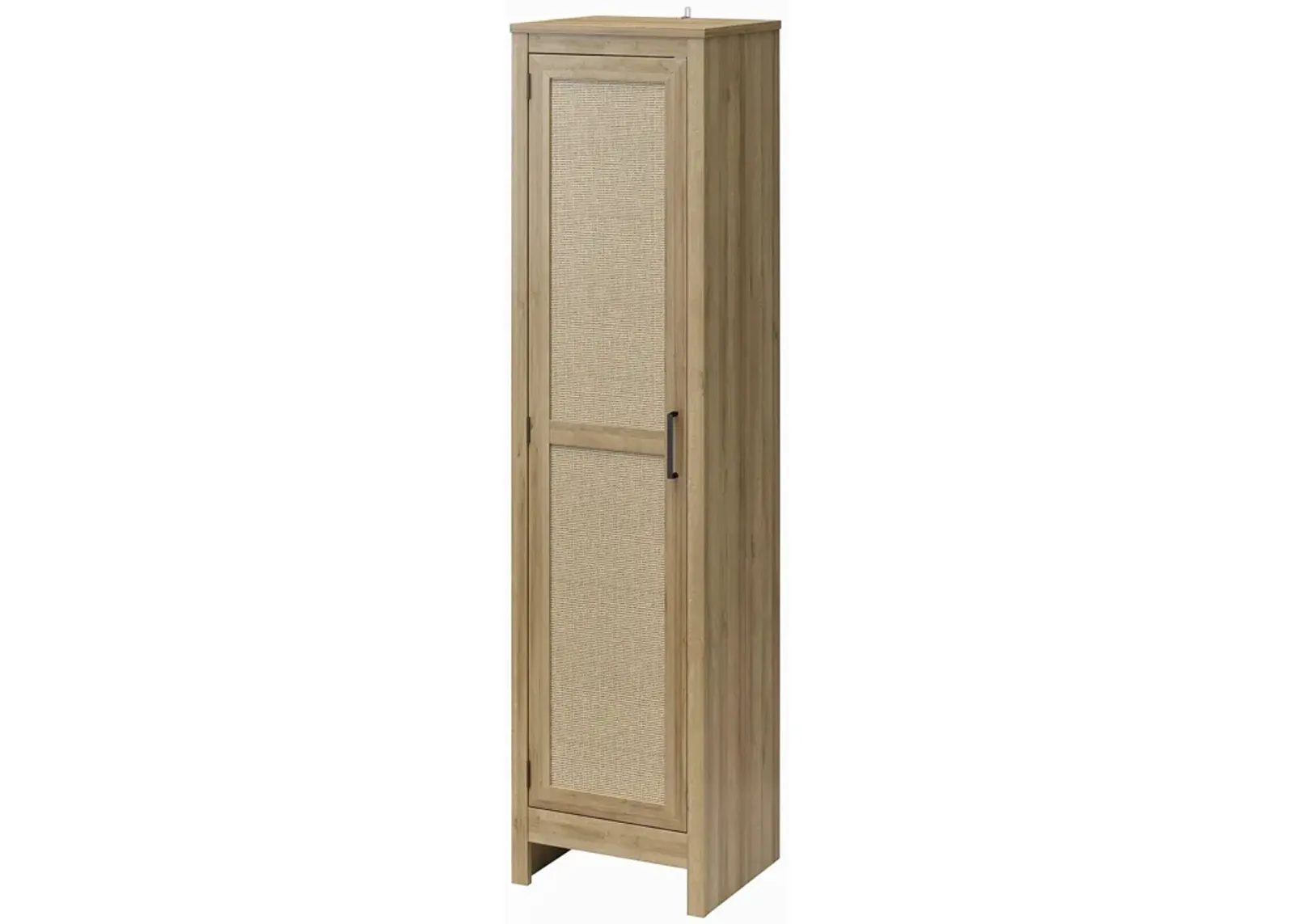 Amberly Tall 1 Door Cabinet with 4 Shelves