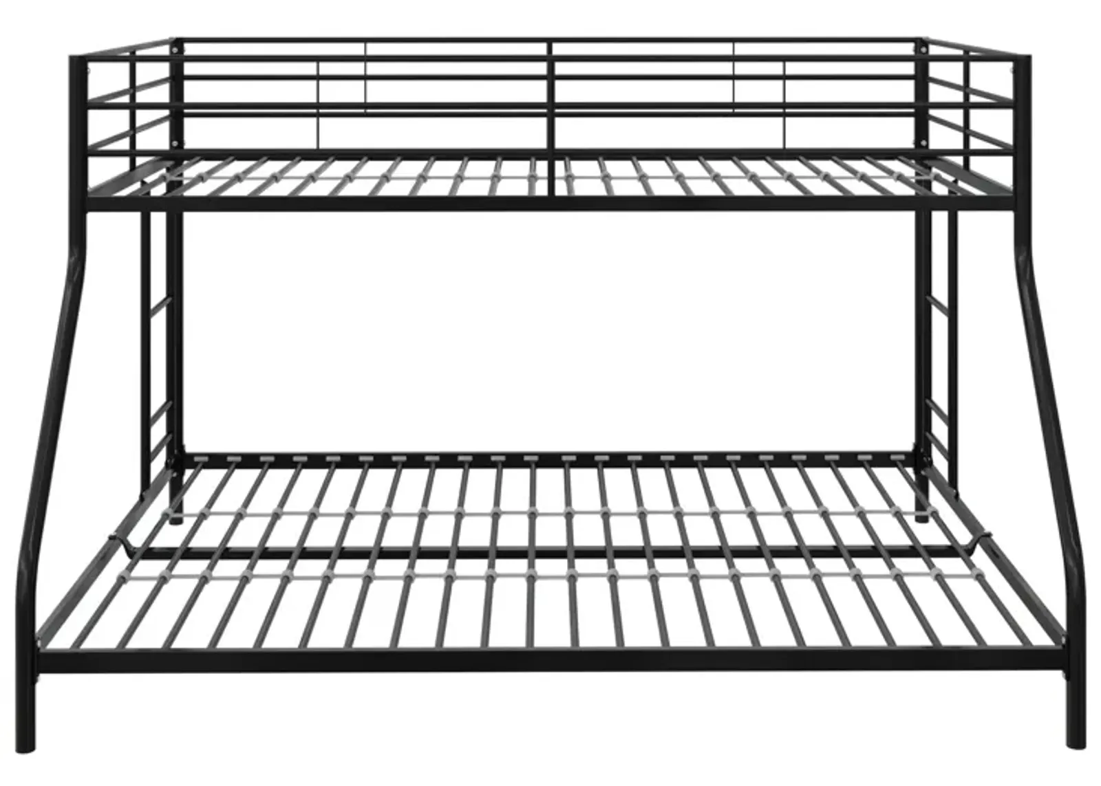 Small Space Junior Twin over Full Metal Bunk Bed