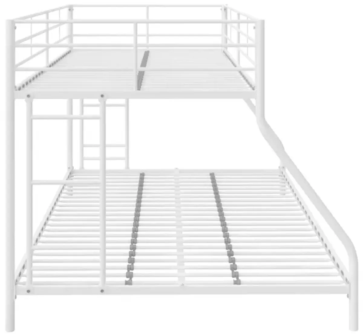 Small Space Junior Twin over Full Metal Bunk Bed