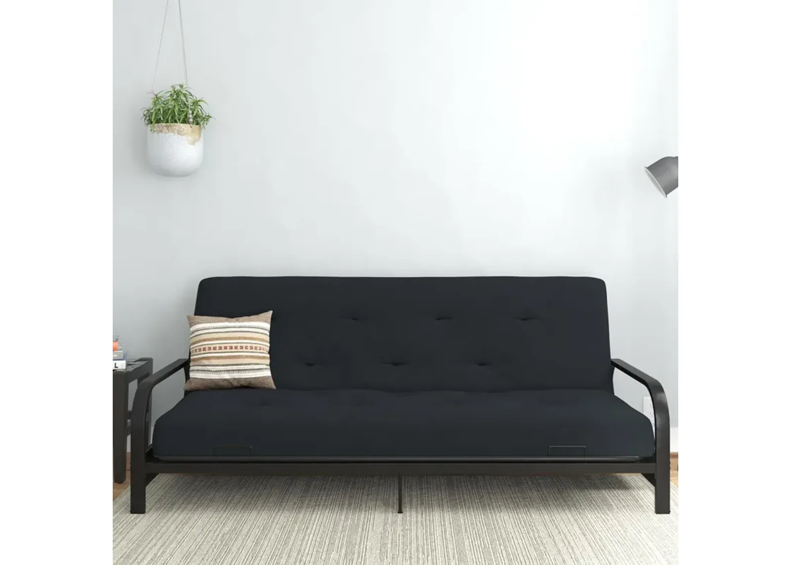 Cozey 8 Inch Spring Coil Futon Mattress with Microfiber