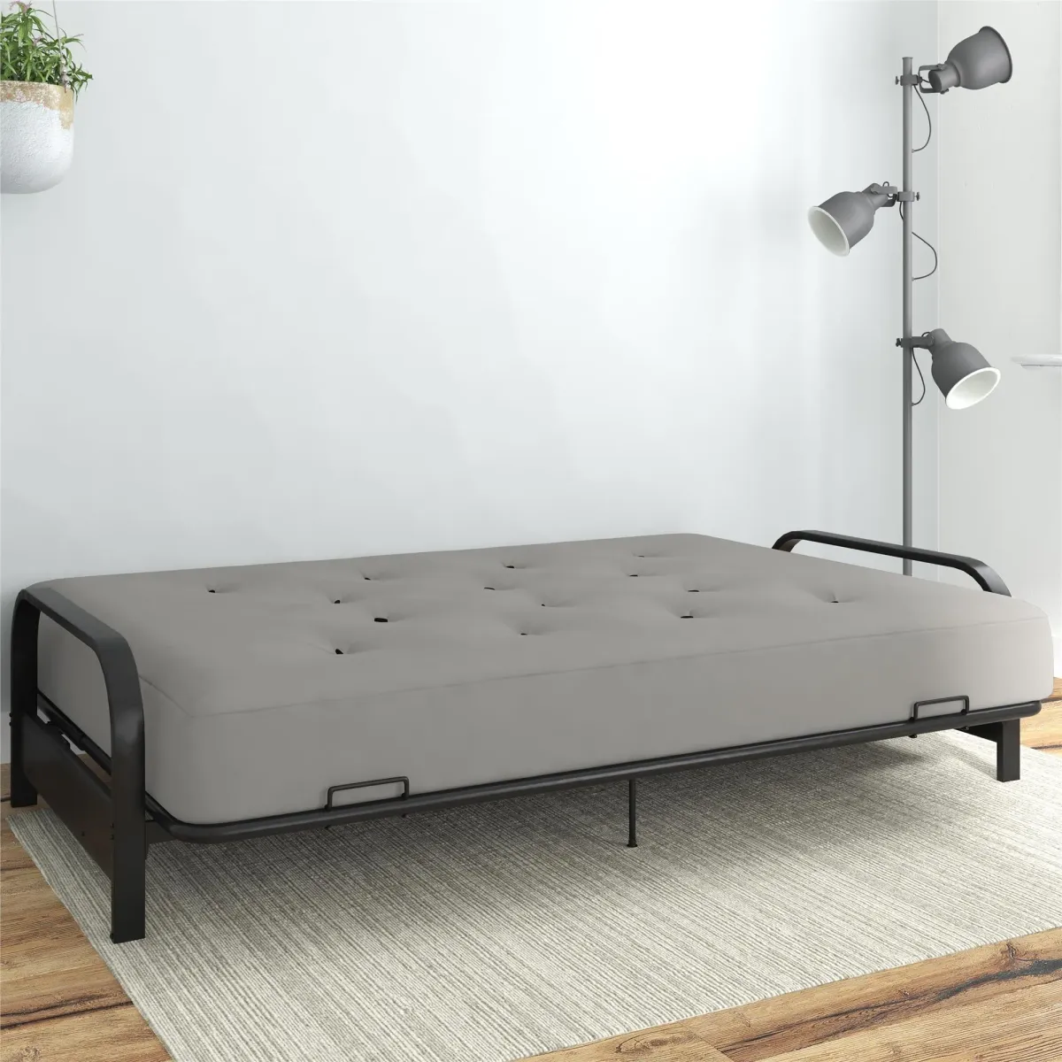 Cozey 8 Inch Spring Coil Futon Mattress with Microfiber