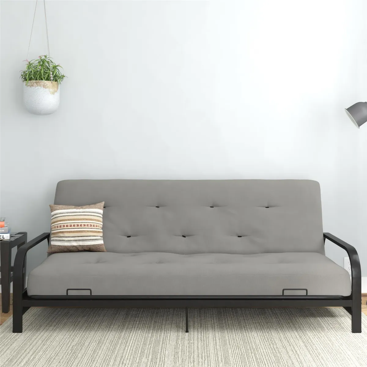 Cozey 8 Inch Spring Coil Futon Mattress with Microfiber