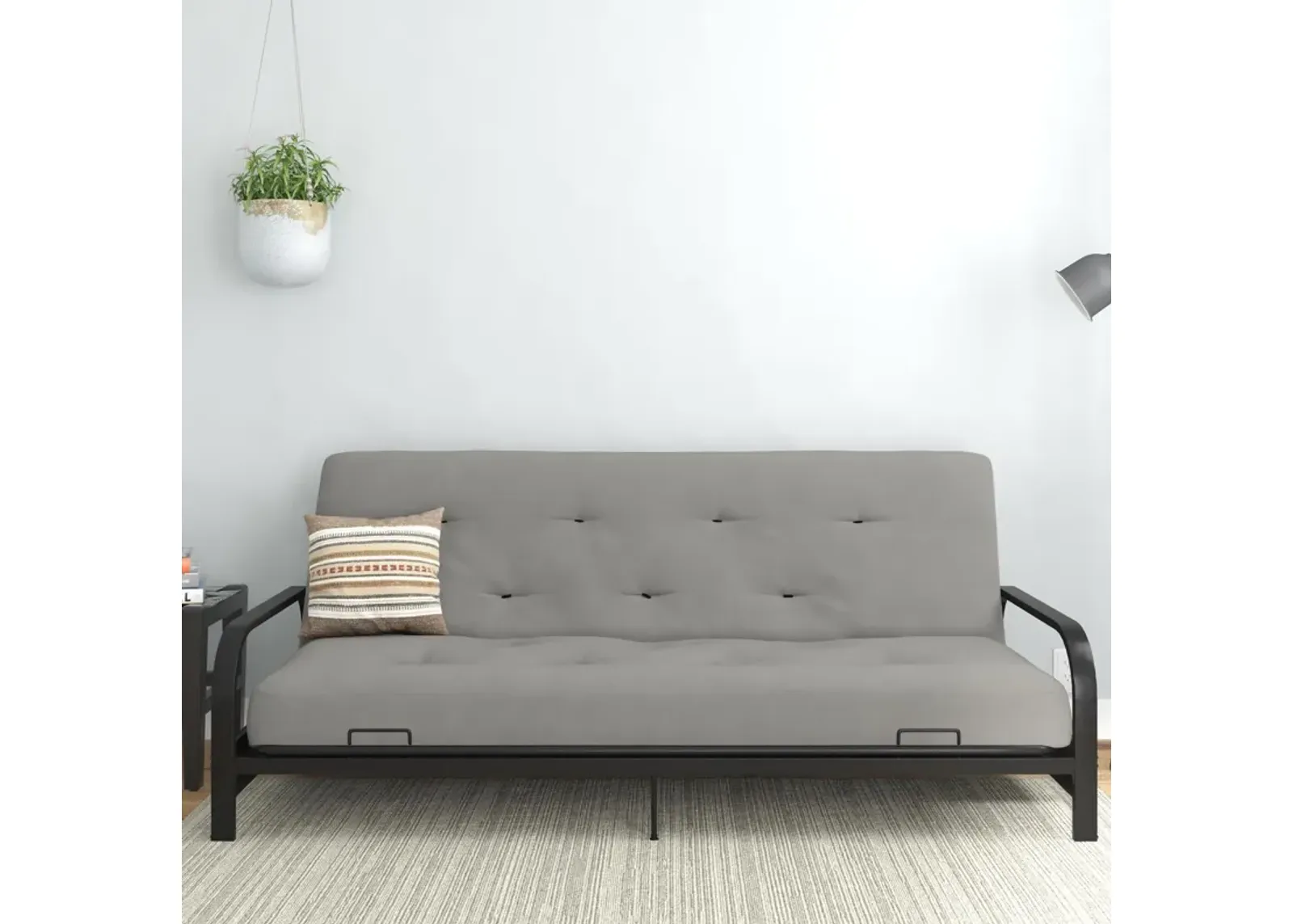 Cozey 8 Inch Spring Coil Futon Mattress with Microfiber