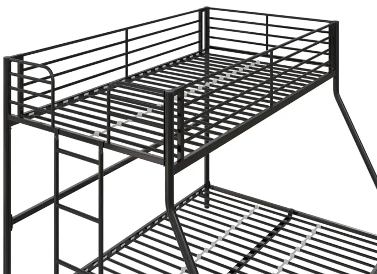 BrEZ Build Collection Easy Assembly Kids Metal Bunk Bed