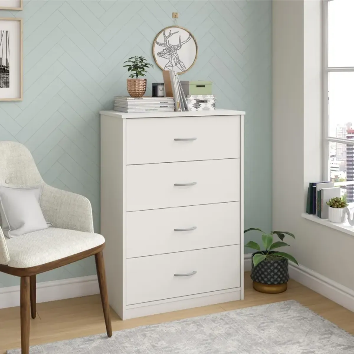 Rory 4 Drawer Dresser Chest